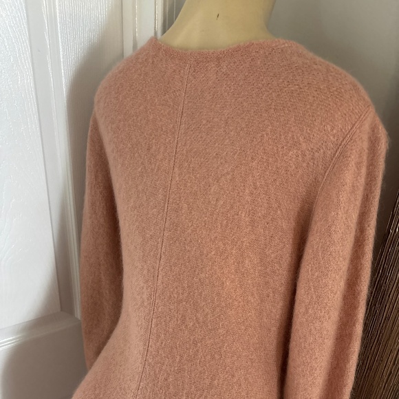 Chloe Pink Long Cardigan Sweater - Picture 5 of 6